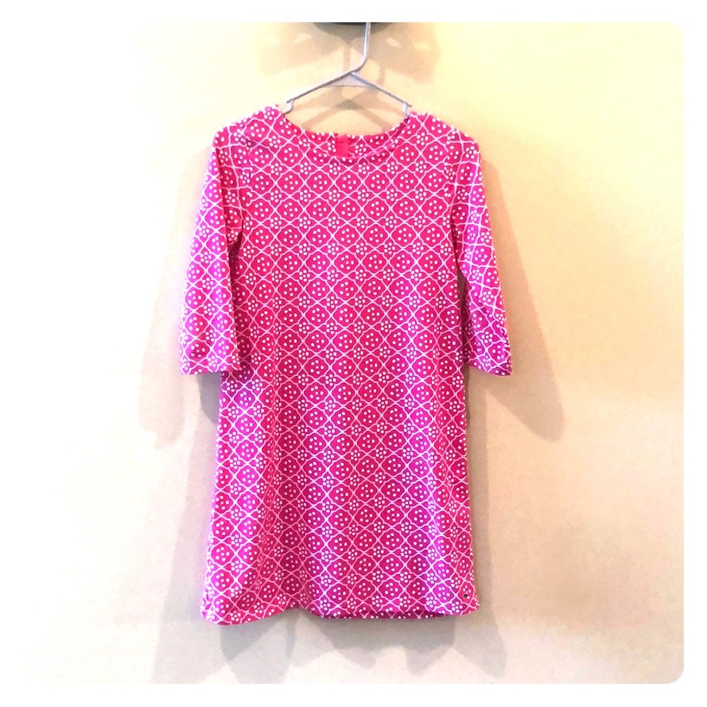 Girls Vineyard Vine three quarter sleeve dress